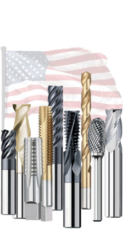 carbide end mills, taps, reamers,
burs and carbide drill bits